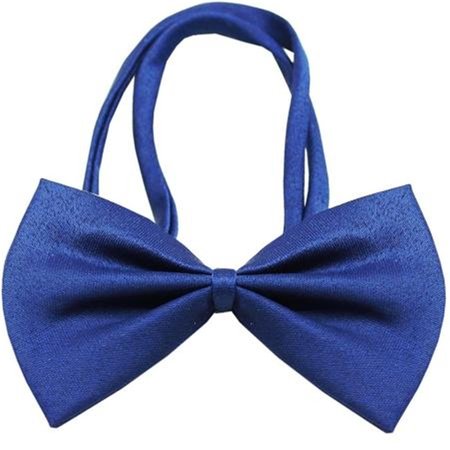 UNCONDITIONAL LOVE Plain Blue Bow Tie UN847670